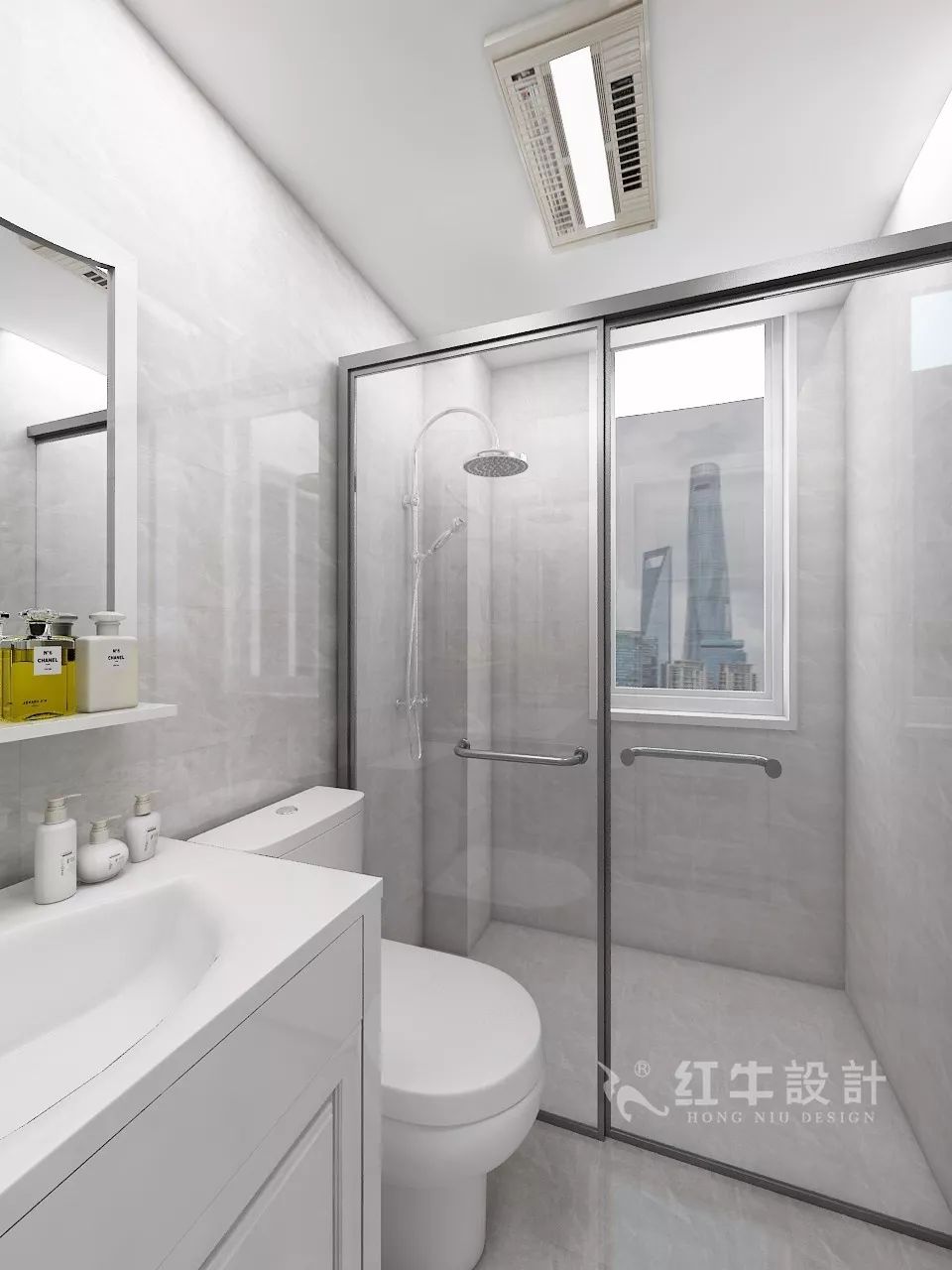 南京海赋尚城99㎡现代风格--幸福的三口之家12次卫